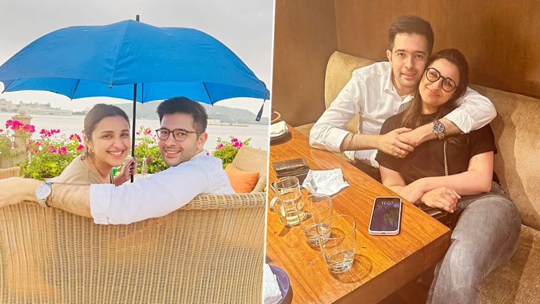 Parineeti Chopra Birthday: Hubby Raghav Chadha Shares Unseen Photos From Their Dating Days, Says ‘You Light Up My Life Like a Star’ (View Post)