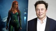 Amber Heard&rsquo;s Ex Elon Musk and His Attorney Sent a Letter to Warner Bros Threatening Them To Not Fire Her From Aquaman and the Lost Kingdom - Reports
