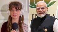 German Singer CassMae Aka Cassandra Mae Spittmann Sings 'Vaishnava Jana To', PM Narendra Modi Shares 'Soulful Rendition' of Mahatma Gandhi's Favourite Bhajan on Gandhi Jayanti (Watch Video)