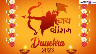 When Is Dussehra 2023? Know Date, Ravan Dahan Timings, Vijay Muhurat, Puja Vidhi and Significance of Vijayadashami Festival Celebrating the Good Over Evil