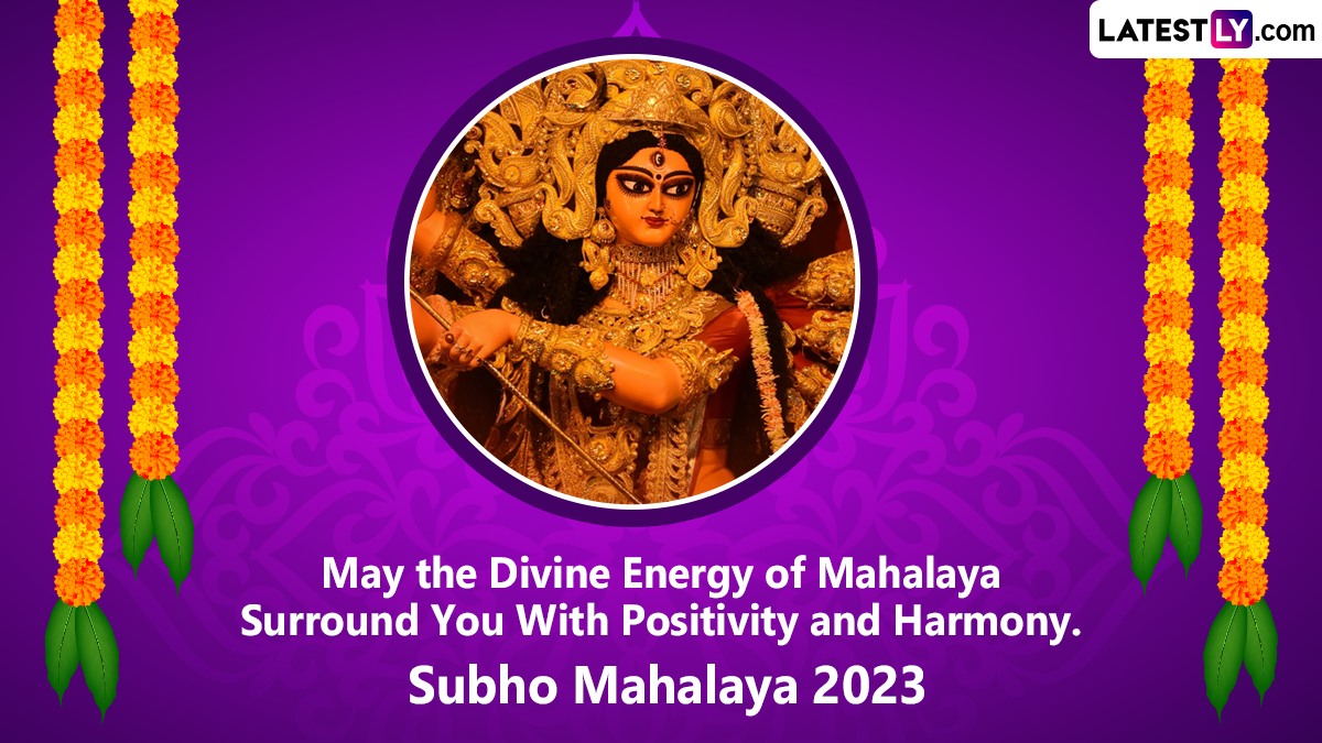 Happy Mahalaya 2023 Greetings, Images & HD Wallpapers Subho Mahalaya