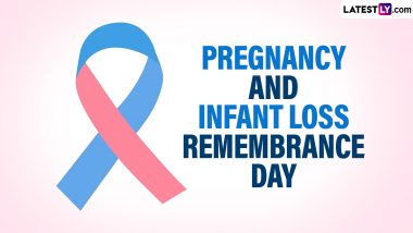 Pregnancy and Infant Loss Remembrance Day 2023 Date, History and Significance: Know All About the Global Event That Focusses on Pregnancy Loss and Infant Death