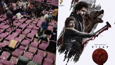 Leo Trailer Event Fiasco: TN Theater Owners Association Bans Trailer Celebrations in Cinema Halls After Thalapathy Vijay Fans Thrash Rohini Cinemas in Chennai