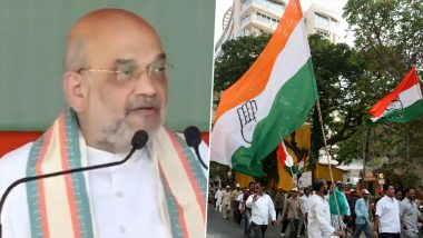 Amit Shah Claims BJP Built First IIT, IIM and AIIMS in India; Congress Accuses Home Minister of Lying, Shares Video
