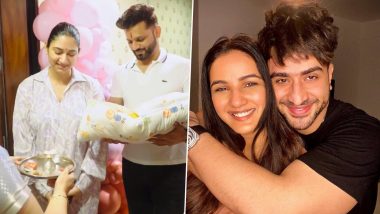 Rahul Vaidya and Disha Parmar’s Baby Girl Receives Adorable Gift From Aly Goni and Jasmin Bhasin (View Pic)