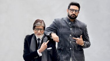 Abhishek Bachchan Wishes His 'Pa' Amitabh Bachchan a Happy Birthday, Calls Him an 'Inspiration' and 'Best Friend' (View Pic)