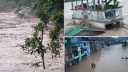Cloud Burst in Sikkim: 23 Army Personnel Missing After Cloudburst Triggers Flash Flood in Teesta River in Lachen Valley (See Pics and Video)