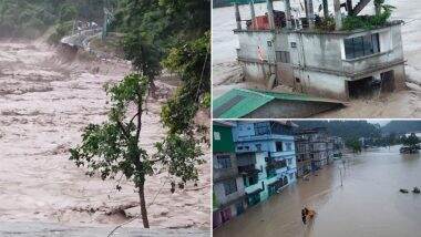 Cloud Burst in Sikkim: One of 23 Missing Soldiers Rescued As Flash Flood Wreaks Havoc in Teesta River, Search Operation Underway for Others