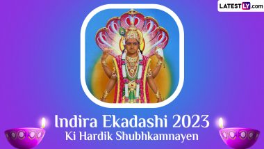 Indira Ekadashi 2023 Images & HD Wallpapers for Free Download Online: Wish Happy Indira Ekadashi Vrat With WhatsApp Messages, Greetings and Quotes to Family and Friends