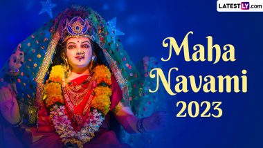 Maha Navami 2023 Date in Kolkata: When Is Durga Navami and Ayudha Puja? Tithi, Shubh Muhurat, Puja Vidhi and Significance of Durga Navami Celebrations