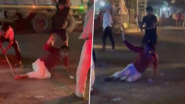 Uttar Pradesh Shocker: Man Brutally Thrashed in Middle of Road in Jewar, Three Accused Arrested as Video of Assault Goes Viral