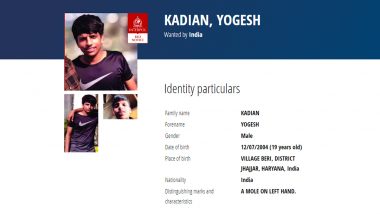 Interpol Issues Red Notice for 19-Year-Old Haryana Gangster Yogesh Kadian Who Fled India on Fake Passport