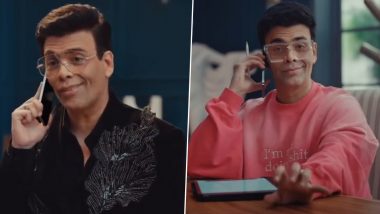 Koffee With Karan 8: Karan Johar Brainstorms the Guest List With His ‘Alter Ego’ in the Hilarious New Promo - WATCH