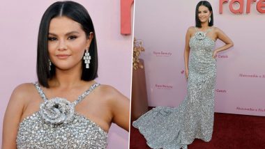 Selena Gomez Looks Bewitching in Silver Halter Neck Dress for Rare Impact Fund Benefit, Singer Debuts New Bob Cut (View Pics)