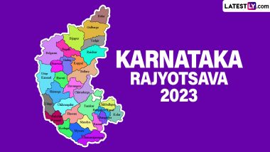 Karnataka Rajyotsava Day 2023 Date: Know History and Significance of the Day When the State of Karnataka Was Formed