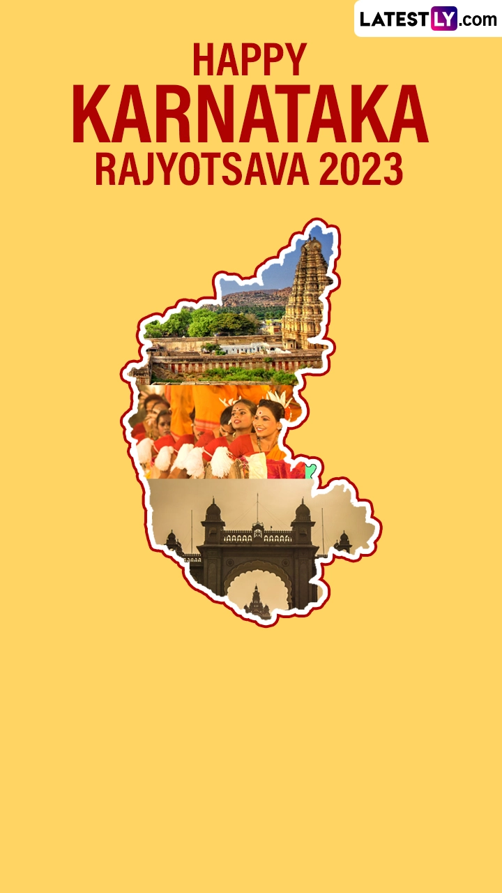 Karnataka Rajyotsava 2023 Images and Wishes to Share On State Formation Day