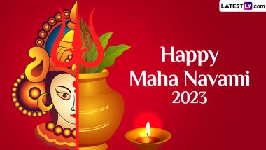 Happy Maha Navami 2023 Greetings and Wishes: Subho Nabami Messages, Maa Durga Images, Durga Navami SMS and WallpapersTo Celebrate Durga Puja With Your Loved Ones