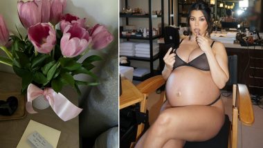Preggers Kourtney Kardashian Flaunts Her Baby Bump in Sexy Attires, Shares Picture of Crib!