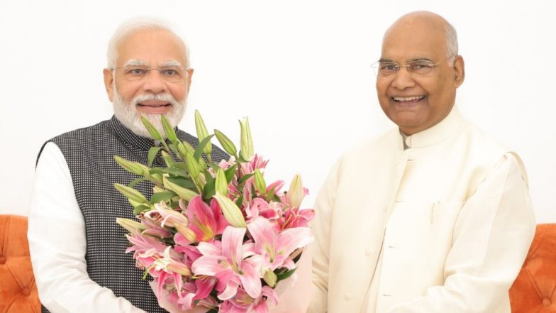 Ram Nath Kovind Birthday 2023: PM Narendra Modi Wishes Former President, Says 'His Exemplary Leadership and Dedication Have Left Indelible Mark'