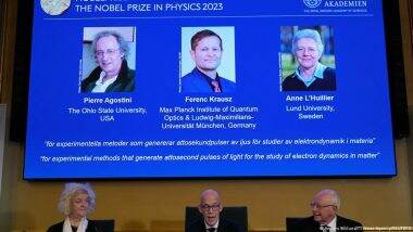 Nobel Prize in Physics Awarded for Studies into Electrons