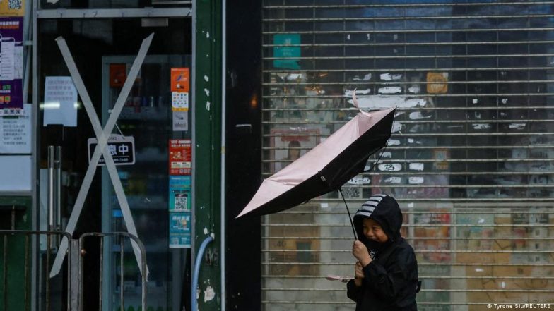 Typhoon Koinu Brings Floods to Hong Kong - Vimarsana News