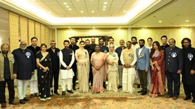 69th National Film Awards: Alia Bhatt, Kriti Sanon, Allu Arjun Capture Memorable Moments With President Droupadi Murmu (View Pics)