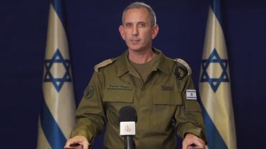 Israel-Palestine War: IDF Issues Advisory for Gaza Residents, Urges People to Relocate to South for ‘Immediate Safety’ (Watch Video)