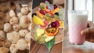 Navratri 2023 Vrat Food Guide: From Fruit Chat to Roasted Makhanas, Vrat Snacks to Keep You Healthy and Fit This Festive Season