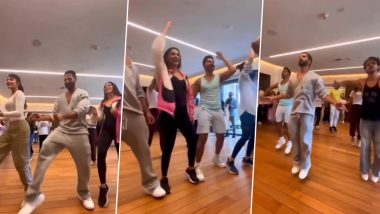 Shahid Kapoor, Kiara Advani Shake Their Legs to Amitabh Bachchan’s 'Jumma Chumma’ Song, Tiger Shroff, Varun Dhawan And Others Join (Watch Video)