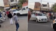 Haryana Police Nab Two Extortion Suspects Demanding Rs 65 Lakhs in Rohtak, Arrest Video Goes Viral