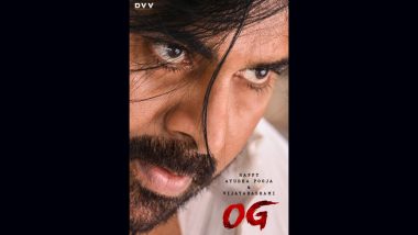 The Call Him OG: Makers of Pawan Kalyan-Starrer Unveil New Look for Upcoming Action Thriller To Celebrate Ayudha Pooja and Dussehra! (View Post)