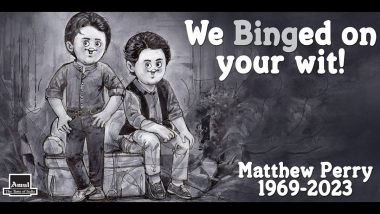 Amul Dedicates Latest Topical Illustration to FRIENDS' Star Matthew Perry On His Demise (See Pic)