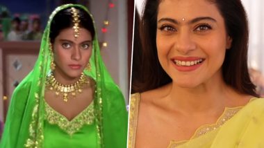 28 Years of DDLJ: Kajol Celebrates Her Iconic Green Outfit From Film, Thanks Fans for Making SRK-Starrer a 'Legacy' (View Pics & Video)