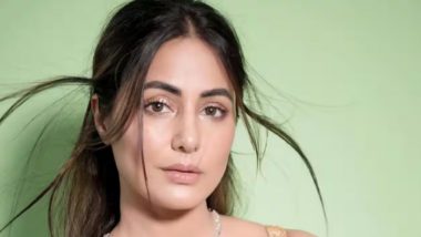 Diwali 2023 Fashion: Hina Khan Radiates Elegance in Saree Paired