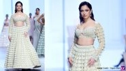 Lakme Fashion Week 2023: Tamannaah Bhatia Stuns in Stellar Embellished Lehenga for Designer Vani Vats (Watch Video)
