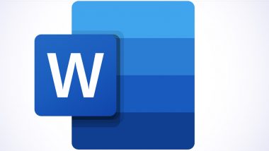 Microsoft Word Turns 40: Initially Released As 'Multi-Tool Word', MS Word Has Transformed Way People Type on PCs and Laptops