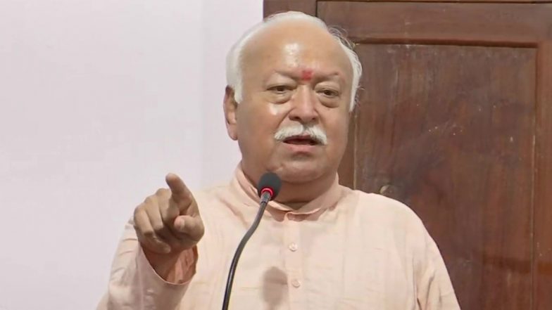 Dussehra 2023: RSS Chief Mohan Bhagwat To Address Annual Vijaydashmi Utsav in Nagpur on October 24; Singer Shankar Mahadevan Is Chief Guest