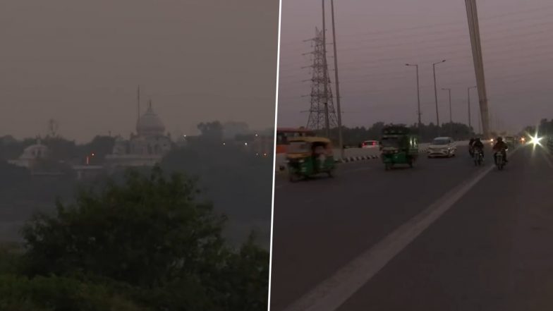 Delhi Air Pollution Update: Air Quality in National Capital Deteriorates to 'Very Poor' Category With AQI 303 (Watch Video)