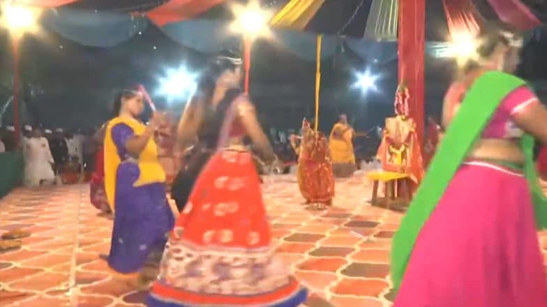 Navratri 2023: Garba Event Organised at Indore Central Jail in Madhya Pradesh (Watch Video)