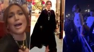 Jennifer Lopez Enjoys a Musical Double Delight with Usher and Adele in Las Vegas, Shares Fan Moments on Instagram (Watch Video)