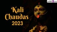 Kali Chaudas 2023 Date in Diwali Week: Know Puja Timings, Shubh Muhurat and Significance of the Day Dedicated to Kali Maa