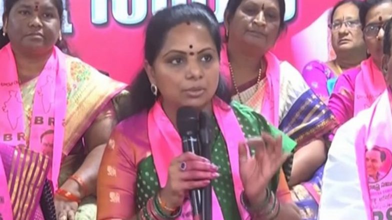 Telangana Assembly Election 2023: Rahul Gandhi Is Paper Tiger, Not Babbar Sher, Says BRS MLC Kavitha (Watch Video)
