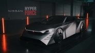 Nissan Hyper Force EV Concept Unveiled: Here&rsquo;s All You Need to Know About All-Electric Car Showcased at Japan Mobility Show