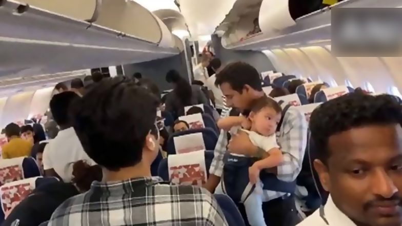 Operation Ajay: Fourth Flight Carrying 274 Indian Nationals Lands in Delhi Amid Israel-Hamas War, Evacuees Thank Govt (Watch Video)