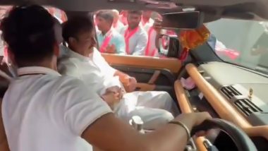 Telangana Assembly Election 2023: BRS MP K Prabhakar Reddy Stabbed During Poll Campaign in Siddipet District (Watch Video)