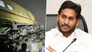 Andhra Pradesh Train Accident: CM YS Jagan Mohan Reddy Orders Rescue, Relief Operations As Two Trains Collide in Vizianagaram