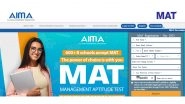 AIMA MAT December 2023: Registration for Management Aptitude Test Examination Begins at mat.aima.in, Know How To Apply Till December 5