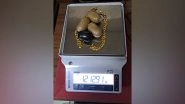 India News | Kerala: Gold Worth Around Rs 53.59 Lakh Seized at Kochi Airport