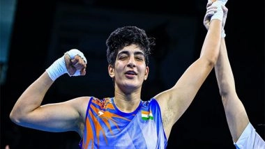 Sports News | Asian Games: Parveen Assures India Its Fifth Boxing Medal, Reaches Semis of Women's 57 Kg