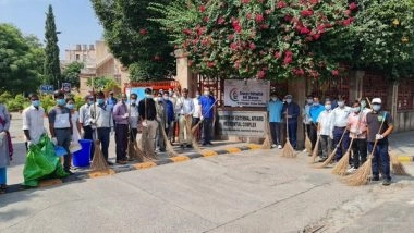 World News | Ministry of External Affairs Officials Participate in Swachhata Hi Seva Campaign 